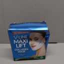 Stylia MaxiLift V-Line Lifting Collagen Face Mask - Double Chin Strap - Jawline Shaper - Neck Firming and Tightening Mask with Hyaluronic Acid & Aloe Vera - Chin Strap for Sleeping (9PC)