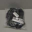 CamGo Small Handlebar Bag for Bike - Multifunctional Mini Shoulder Pack Cycling Accessory Pocket (Cylinder Black)