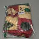 Horaldaily Christmas Flannel Blanket Throw, Red Green Checkered Tree Snow Ornaments Soft Fuzzy Plush Cozy Fleece Blankets for Couch Sofa Bed Lounging, Ideal Gifts for Kids Adults Wife Self, 50x60