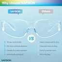 Safety Glasses Bulk 28 Pack Impact & Scratch Resistant Clear Protective Eyewears Polycarbonte PPE Goggles for Construction, Nerf, Shooting, Hospital, Sports