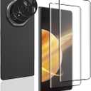 Tempered Glass for Honor Magic V3 Screen Protector with Camera Lens Protector 2+2 Pack, 9H Hardness, HD Clear Film, Case Friendly, Screen Protector for Honor Magic V3