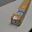 Tension Curtain Rod 43 to 162 Inches (3.6 to 13.5 ft), 1.26" Diameter Spring Adjustable Heavy Duty Long Large Curtains Pole for Windows Door Bathroom Patio Outdoor No Drilling, Black