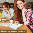 2 x Planner 2025-2026, Academic Year Weekly and Monthly Calendar Planner, July 2025 - June 2026, Spiral Bound School Planning Tool, Perfect for Teacher, Student, Woman & Men - A5 (6.3" x 8.5"), Seafoam