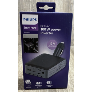 Philips Inverter - Mobility Elite - DC to AC 100 W Power Inverter