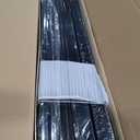 6x10 FT Greenhouse, Easy Assembly Aluminum Polycarbonate Greenhouses for Outdoors with Roof Vent, Large Aluminum Walk-in Greenhouse for Sunroom Patio, Backyard, Garden, Sliding Lockable Door, Black