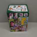 Bubble Lawn Mower for Kids, 3-in-1 Bubble Machine Blower with 10 Bubble Solution, Outdoor Push Toys for Toddlers Ages 3-8, Birthday Easter Summer Gift for Boys Girls 3 4 5 6 7 8 Year Old (Orange)