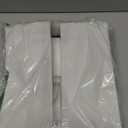 BONZER Outdoor Curtains for Patio Water Resistant Heavy Privacy Light Filtering Grommet Outside Curtains for Porch, Pergola, Gazebo, 1 Panel, 54W x 108L inch, White