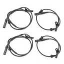 4 PCS Front and Rear Speed Sensor