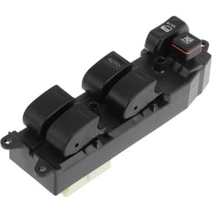X AUTOHAUX 1 AUTO Power Window Switch for Toyota Corolla 1993-1996 Window Control Switch 8482012330 Front Left Driver Side Black