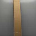 10-Pack 3.3FT 1M Recessed LED Strip Channel Diffuser System, 25X7MM Collar Aluminum Low Profile for Standing Cabinet Floating Shelf Alcove Routed Slot Tape Light with Milky Cover and Clips