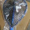 Floating Telescoping Rubber Fishing Net with Handle Lightweight Fly Fish Net Silicone Foldable Freshwater and Saltwater Extendable Fishpond Kayak Fish Landing Net (Blue:1 section pole-37.4")