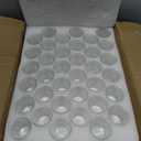 Set of 36 Clear Tealight Candle Holders, Glass Votive Candle Holders Bulk, Floating Candle Holder for Table Centerpieces, Wedding Propose Party Home Decor
