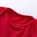 4Pcs Newborn Baby Girls Christmas Outfit Headband Romper Tutu Dress Leg Warmer Set for Baby Girl 0~24 Months (Red, XL)