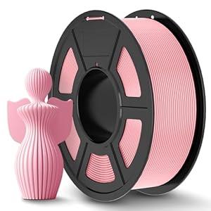 JAYO PLA+ Filament 1.75mm Pink 1.1kg, Enhanced PLA 3D Printer Filament for Stronger & Tougher Prints, High Strength & Durability, Dimensional Accuracy ±0.02mm (Pink)