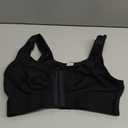 FeelinGirl Comfortable Post Surgery Compression Bra Adjustable Support for Breast Recovery and Healing Black S