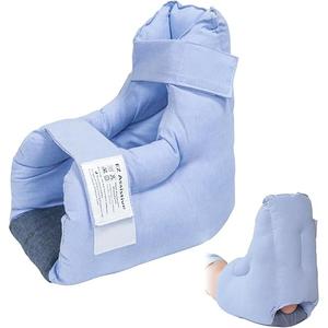 Heel Protectors Remove Pressure and Bedsores for Healing Therapy of Heel Pressure and Deep Tissue Injury, Heel, Blue 3-one Count (1pc)