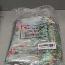 Sanwuta 12 Pcs Vintage Floral Cosmetic Bags Flower Canvas Makeup Bags Bulk Zipper Portable Botanical Floral Travel Toiletry Spring Birthday International Women's Day Gifts for Women Girls Mom Friend