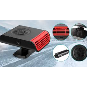 Tujoe 2 Pcs Portable Car Heater Defroster 2 in 1 Fast Heating Cooling Windshield Defrost Defogger with Cigarette Lighter Plug 12v 150w Auto Heater Fan with 360 Degree Adjustable Base for Truck Trailer Pack of 3