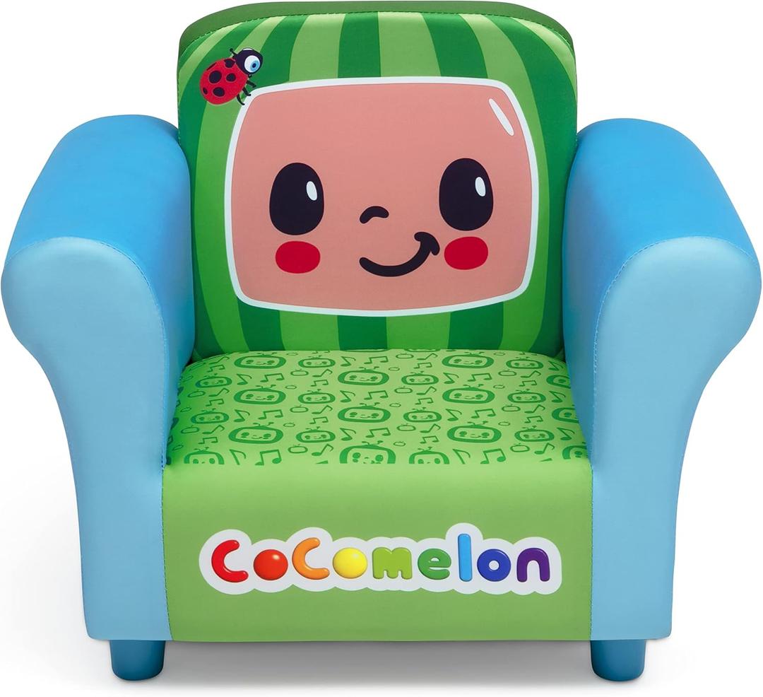 Delta Children Upholstered Chair, CoComelon, One Size