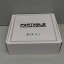 Portable Car Vacuum Cordless Mini Handheld Vacuums Cleaner Rechargeable with LCD Display and Multi-Nozzles, High Power Handheld Cleaners for Car, Home, Office, Sofa, Pet Hair, Keyboard (Black)