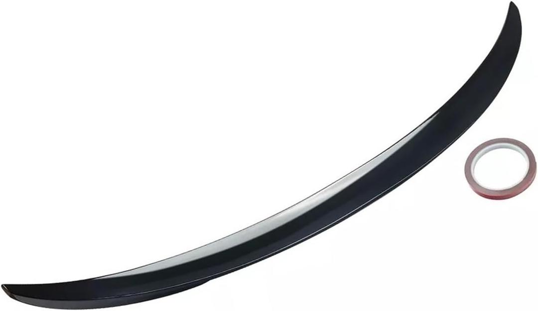 Rear Trunk Spoiler Lip Diffuser Compatible for BMW F36 Gran Coupe 13-19 Accessories M4/PSM/MP Style Auto Exterior Spoiler Parts Car Wings(MP Glossy Black)