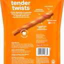 Hartz Oinkies Tender Twists with Real Chicken Breast Rawhide-Free Dog Treats, Highly Digestible Dog Chews, 36 Count (EXP 08/01/26)