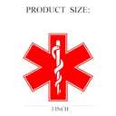 Medical Alert Stickers 3inch Medical Equipment Inside Stickers Handle with Care Labels for Medical Supplies 8 Pack