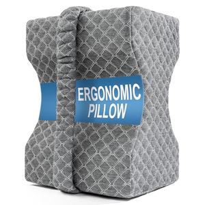 UJPFEO Knee Pillow for Side Sleepers, Leg Pillow for Sciatica, Back, HIPS, Knees, Joints Pain Relief,Pillows for Between Legs While Sleeping Spine Alignment Support & Relieves Pressure