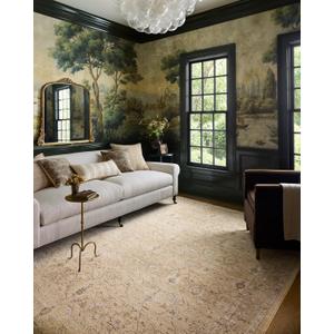 Loloi Chris Loves Julia Palma Wheat/Bark 9'-6" x 13'-1" Area Rug