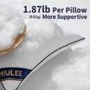 MIULEE 20x20 Pillow Inserts Set of 4 Throw Pillows Premium Down Alternative Pillow Inserts Square Decorative Pillow Stuffer for Sofa, Couch (20x20 inch, Set of 4)