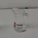 YYZIIOQ-Glass Pitcher with Lid, Thickened Glass, Water Jug and Juice and Iced Tea Beverage Carafe (1400ml)