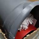 O-Cedar EasyWring Microfiber Spin Mop & Bucket Floor Cleaning System + 2 Extra Refills, Red/Gray