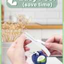 2 x Compatible for Dymo Letra Tag Label Maker Refills, 91330 White Paper Label Tape 1/2" x 13' for LT-100H LT-100T Plus 200B XR QX50, Replacement for Dymo LetraTag Refills, Office Labeling Tapes 4-Pack