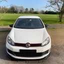 Front Bumper Lip Splitter Spoiler Compatible with Volkswagen VW GTI MK6 2010 2011 2012 2013 2014 Golf-GTI Accessories Air Chin Body Kit(Gloss Black)