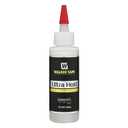 Walker Tape Ultra Hold Adhesive 4 Fl Oz Squeeze Bottle, Waterproof Clear-Drying Wig Glue for Lace Systems and Human Hair Extensions, Strong Long Lasting Maximum Wear Liquid Adhesive for Bonding