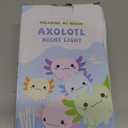 Axolotl Night Light for Kids, Cute Axolotl lamp Gifts Rechargeable light Table Lamp Bedside Lamp, LED Animal Silicone Nursery Night Lamp Cute Room Decor Night Light for Kids Girls Boys