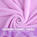 SmoothNovelty 8 Pcs Fleece Throw Blanket for Girl 40x60 in Sleepover Blankets for Galentine's Party Wedding Guest Slumber Favors Cozy Movie Night Blanket Set(Multicolor)