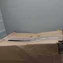 Area Rug 6'x9' Washable Vintage Traditional Distressed Thin Retro Kitchen Indoor Floor Cover Non Slip Carpet Floral Print Mat for Living Room Bedroom Dining Room (Khaki and Blue)