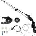 Sienna Sliding Door Cable 85620-08042 Power Sliding Door Cable Kit For Toyota Sienna 3.3L 3.5L Right Passenger Side Door Spool Control Cable 924-550 w/o Motor
