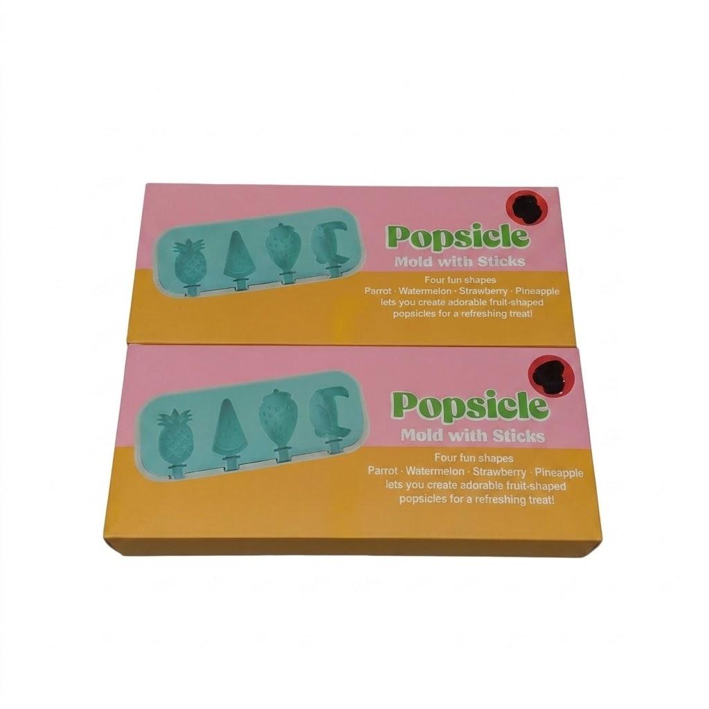 Silicone Fruit Pop Mold 2 Pack
