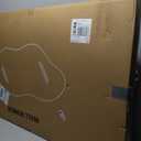 Irregular wall Mirror 26"x46" Black Asymmetrical Mirror