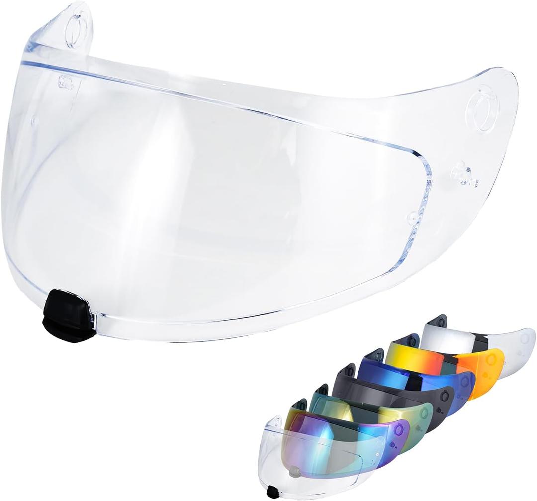 C70 Motorcycle Helmet Shield For FG-17 FG-ST IS-17 HJ20M Full Face Helmet Visor Shield Accessories (Clear)