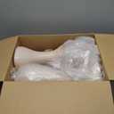 Leinuosen 2 Pcs 16 Inch Professional Mannequin Head Plastic, Realistic Durable Women Model Torso Styling for Wig, Making Styling, Hat, Mask, Headdress, Jewelry, Sunglasses Decor (Nude)