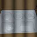 6 Pack Clear Glass Shades Replacement,5.51in Height,3.94in Diameter,1.65in Fitter,High Transmittance Cylinder Glass Lampshade Replacement for Pendant Light Floor lamps Chandelier Wall Sconces