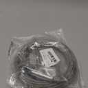 Thickened 3/16" 25ft Stainless Steel Cable with Wire Rope Clip, Thimble and Aluminum Crimping Loop Sleeve, 7X19 Strands Aircraft Cable, 3700lbs Breaking Strength for Deck Railing, String Lights