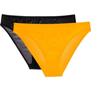 Smart & Sexy Women's Mesh & Lace Cheeky Brief Panties, Size 5