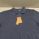 PJ PAUL JONES Mens Polo Shirts Short Sleeve Casual V Neck Ribbed Textured Knit Polo Shirt (XX-Large, Apricot)