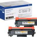 TN770 Toner Cartridge for Brother Printer - TN-770 Toner Compatible for HL-L2370DW, HL-L2370DW XL, MFC-L2750DW, MFC-L2750DW XL, TN770 2-Pack Super High Yield Black, (5,000 Pages/ Cartridge)