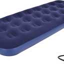 DIMAR GARDEN Single Size Air Mattress Inflatable Camping Bed Sleeping Pad,Include Hand Pump