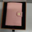 Women Wallet RFID Blocking Wallet for Women, Slim Small Size, Top Grain Leather, Pop up Credit Card Holder, Trifold, Minimalist, Pink Saffiano 9-11 Cards Capacity ID Window Cash Pocket,Gift for Her, Pink-Saffiano